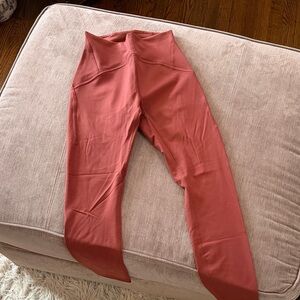 lululemon athletica Red Leggings